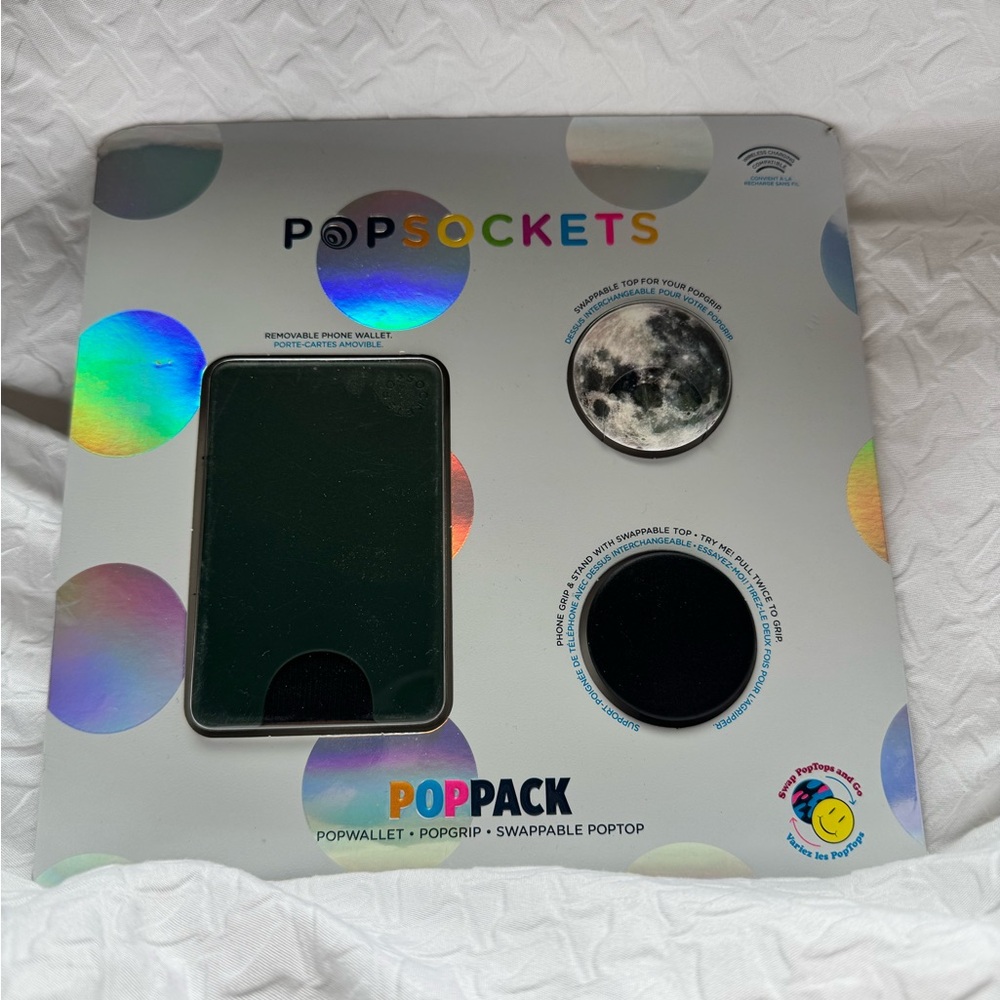 Popsockets PopPack with Moon Design